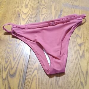 Andie Bikini Extra Small Bottom XS RIVIERA HIGH WAISTED NEW PUNCH PINK MAUVE